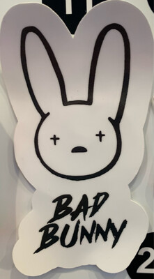 Bad Bunny Vinyl Sticker