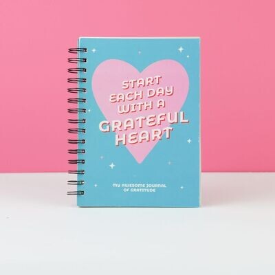 Pink Heart Girls Gratitude Journal for Kids, Teens
