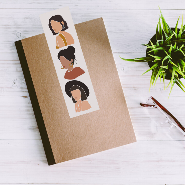 Three Beautiful Bohemian Women Bookmark