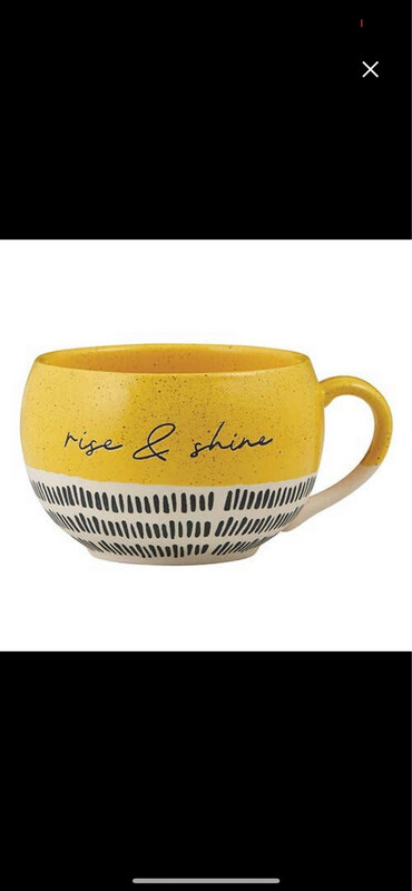 RISE AND SHINE MUG