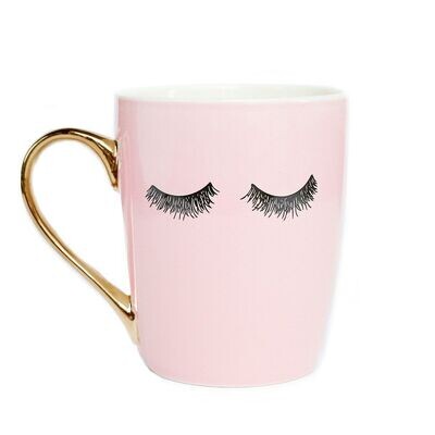 Pink Lashes Mug