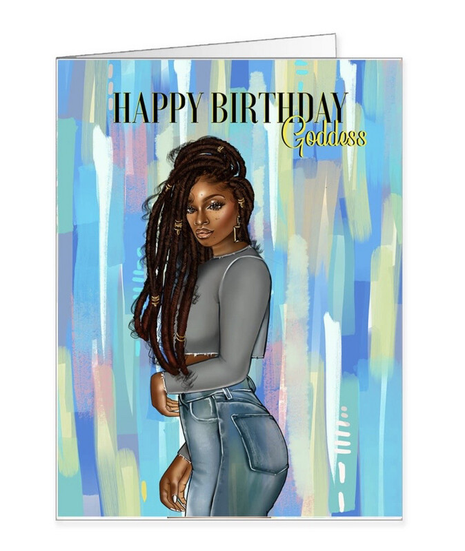 Bleu Birthday Card