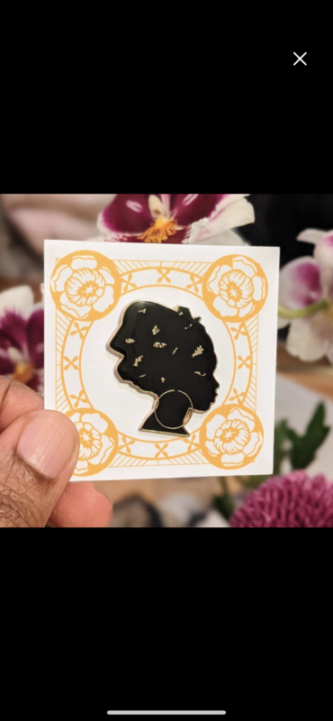 Bissa Enamel Pin -