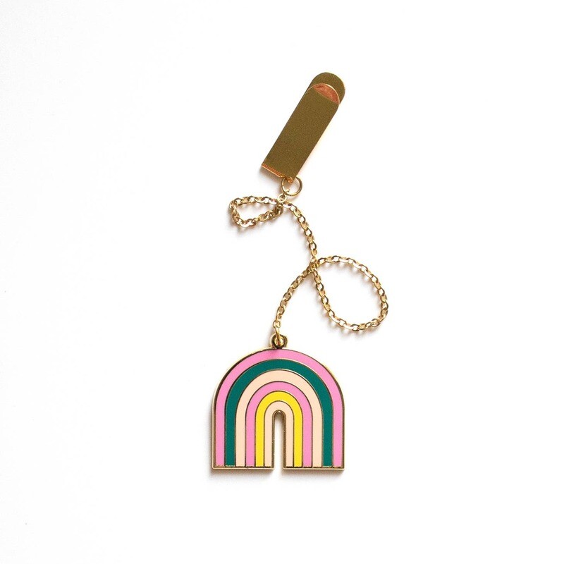 Rainbow Enamel Bookmark