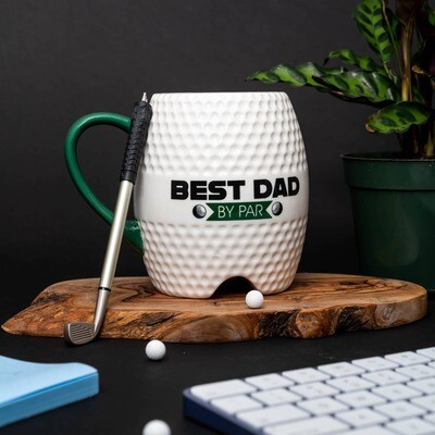 Best Dad Golf Mug