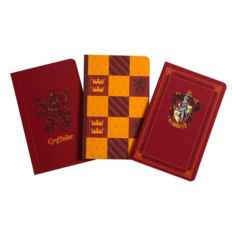 Harry Potter: Gryffindor Pocket Notebook Collection (Set of 3)