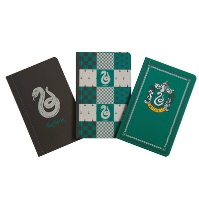 Harry Potter: Slytherin Pocket Notebook Collection (Set of 3)