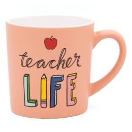 Teacher Life Matte Mug