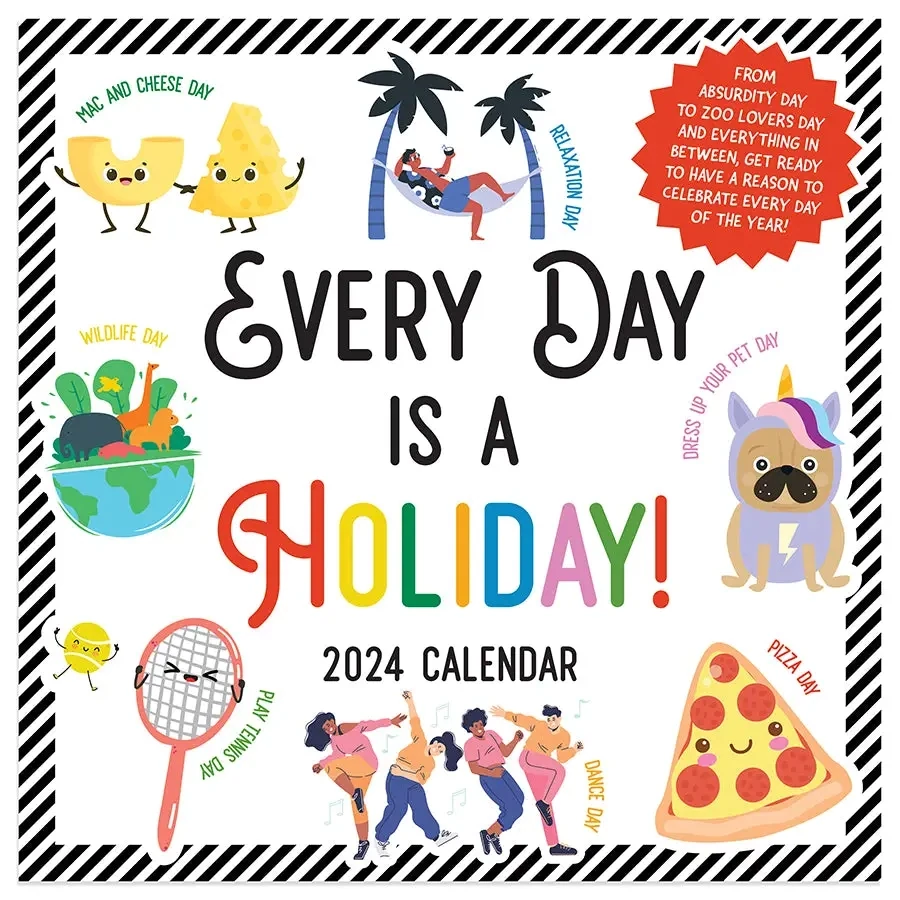 2024 Every Day'S A Holiday Mini Calendar