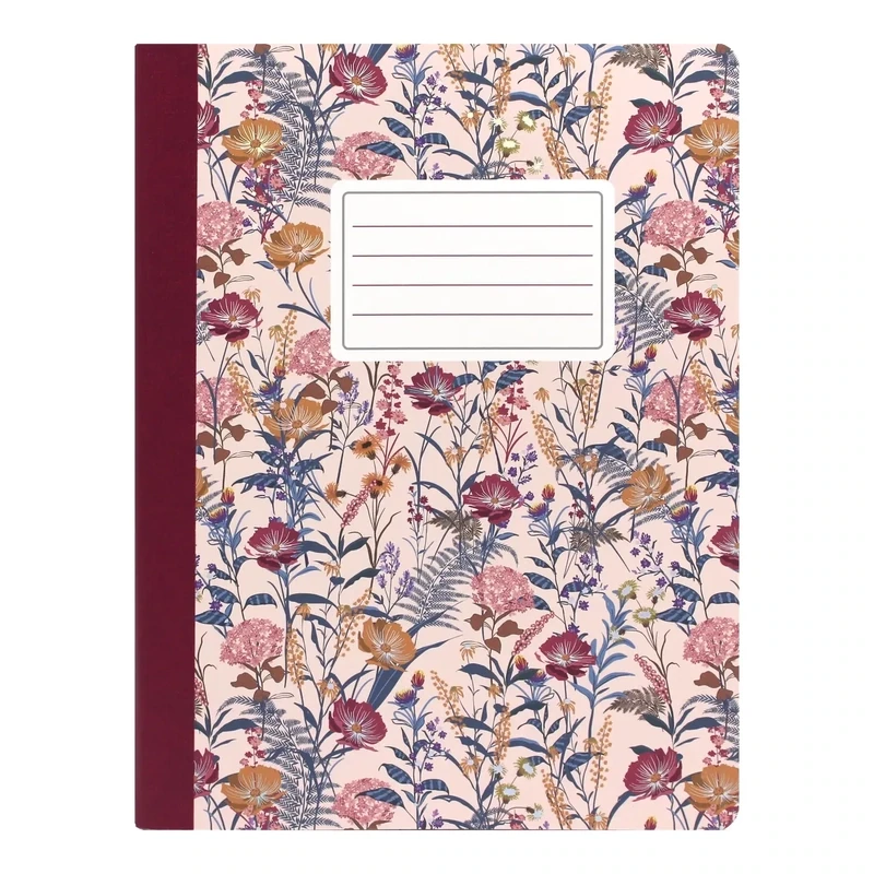 Bloom Composition Books Burgundy