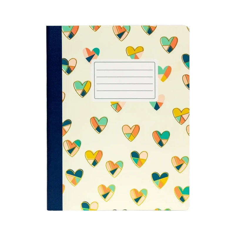 Carpe Diem Composition Books: Hearts