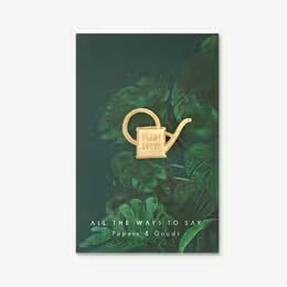 Plant Lover Watercan Enamel Pin