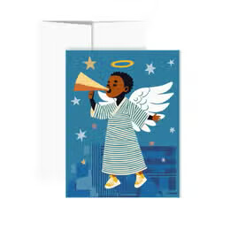 Angel Holiday Card