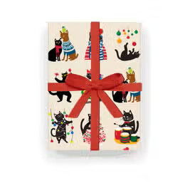Cool For Christmas Cats Wrapping Paper