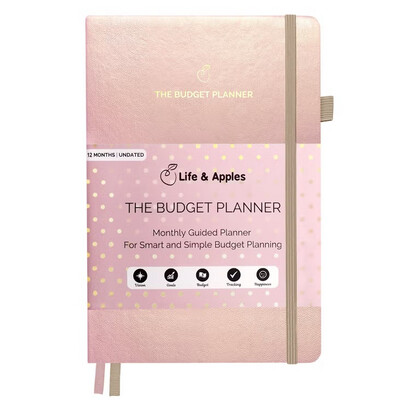 Budget Planner, Undated Rose Gold