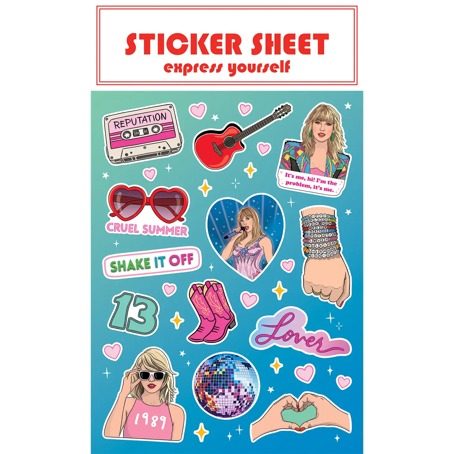 Swiftie Sticker Sheet