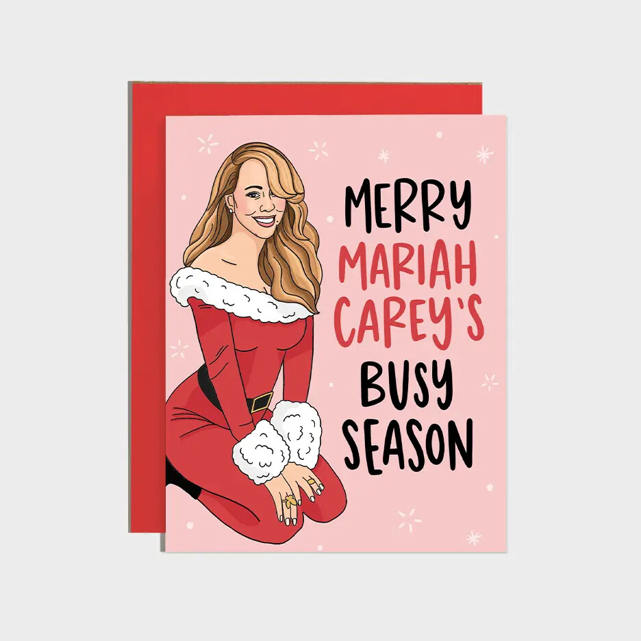 Merry Busy Season Holiday Card
