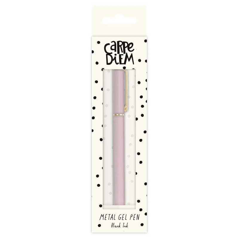 Carpe Diem Metal Gel Pen