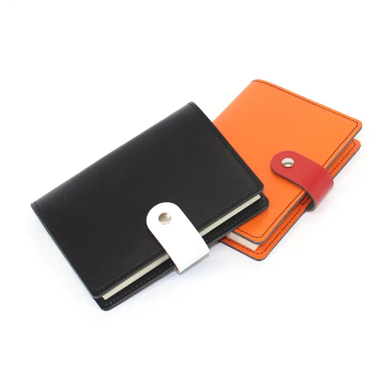 Refillable Snap Leather Journal PINK ONLY