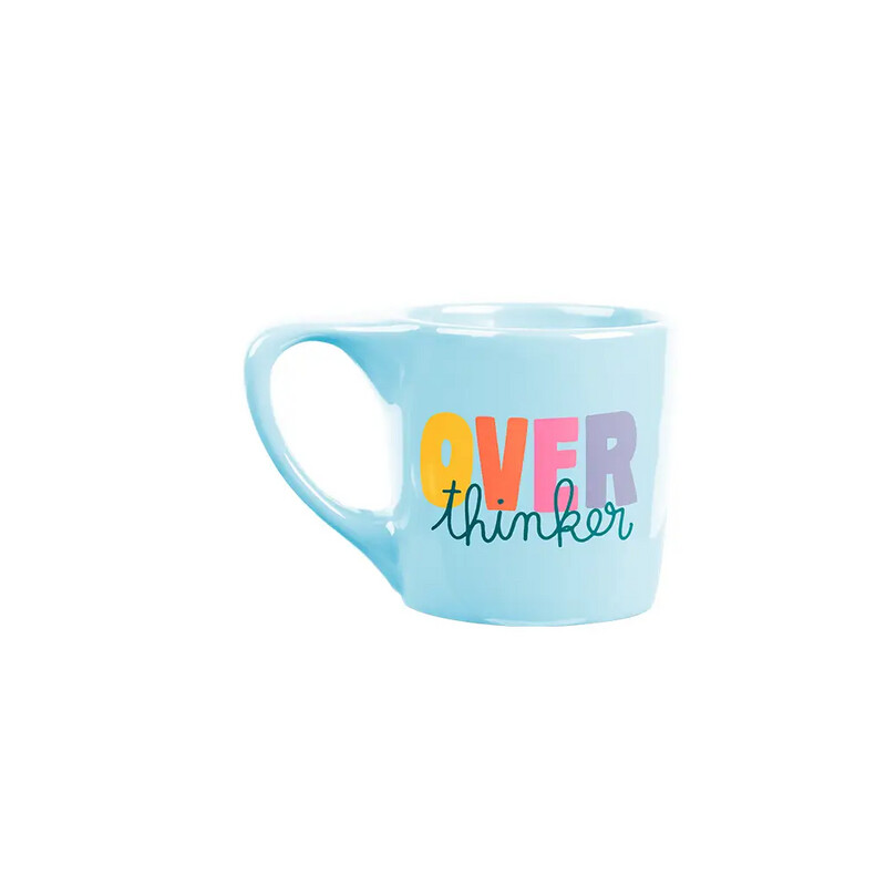 Over Thinker Blue Mug