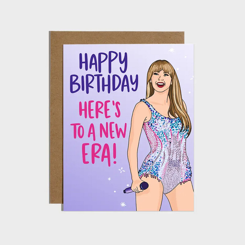 Here&#39;s To A New Era Birthday Card