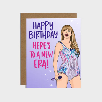 Here's To A New Era Birthday Card