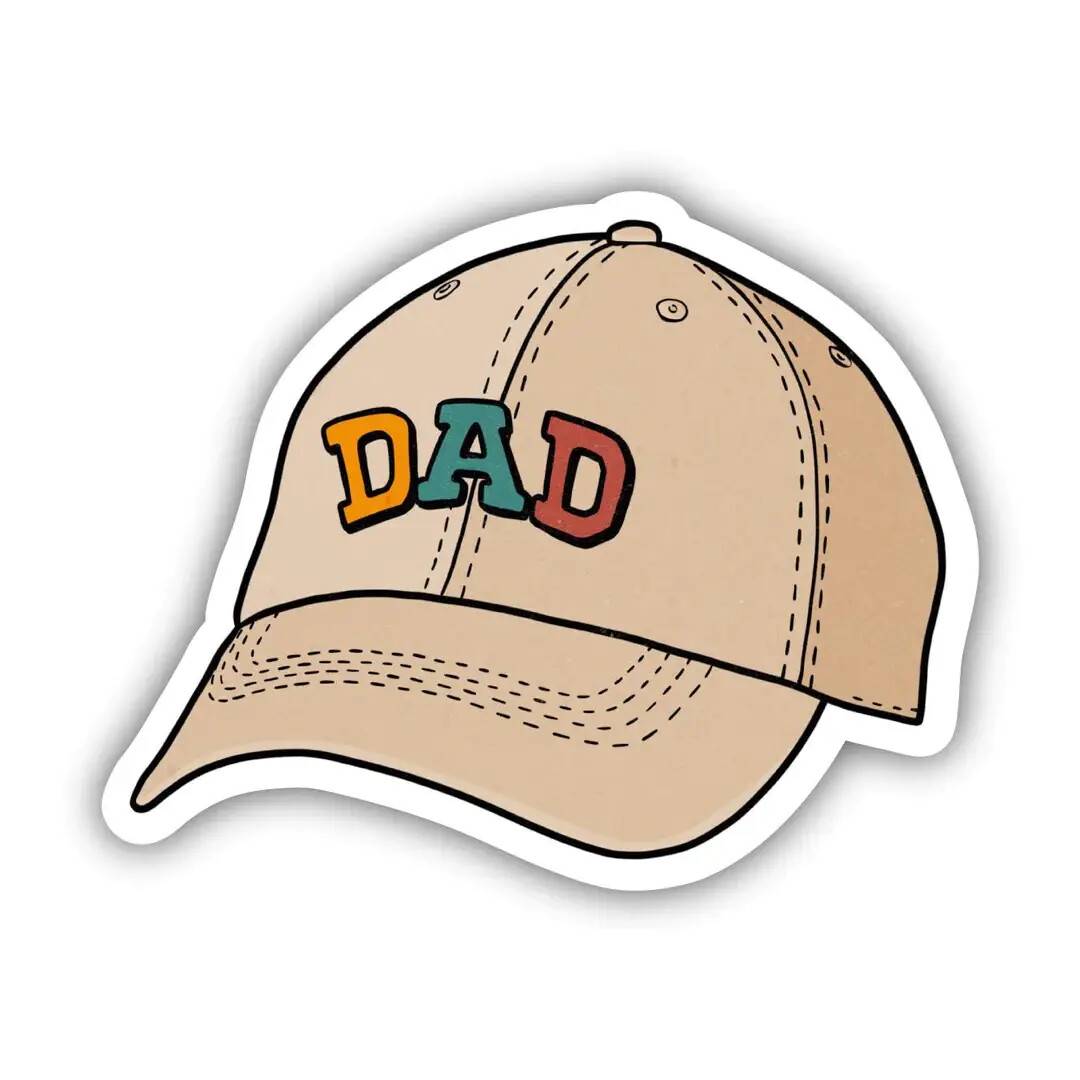 Dad Hat Sticker