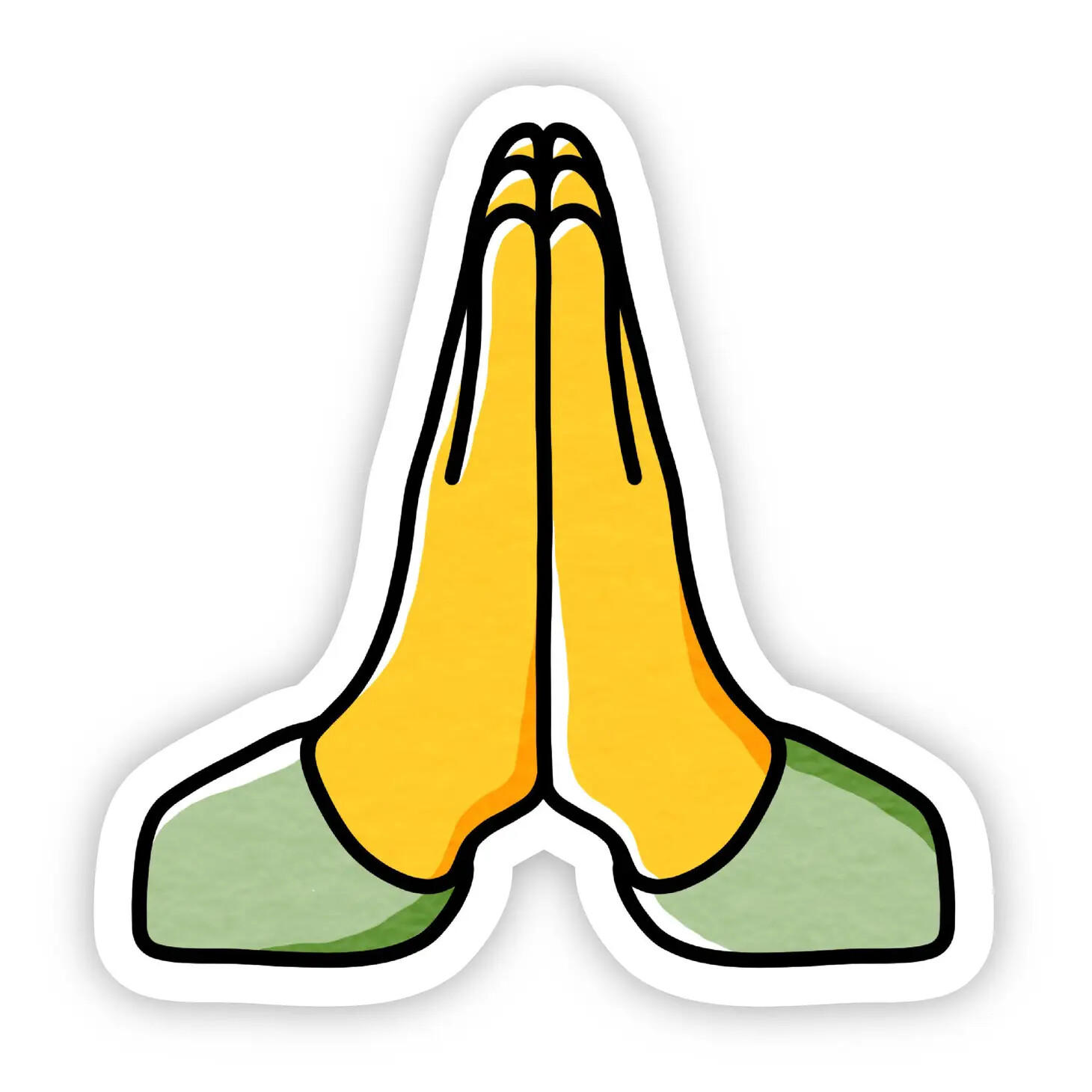 Praying Hands Sticker