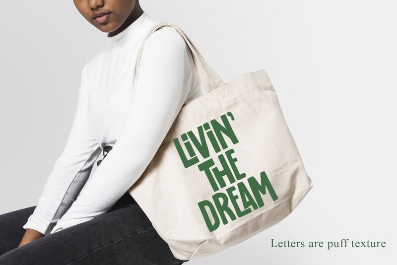 LIVIN&#39;  THE DREAM TOTE