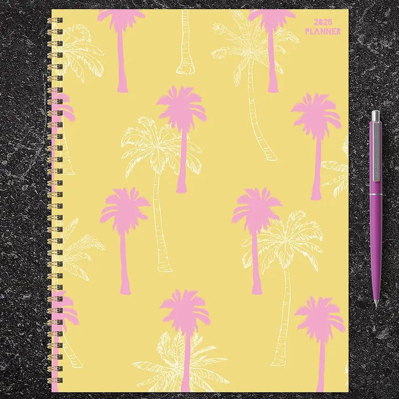 2025 Palms &amp; Sunshine Large Weekly Monthly Planner