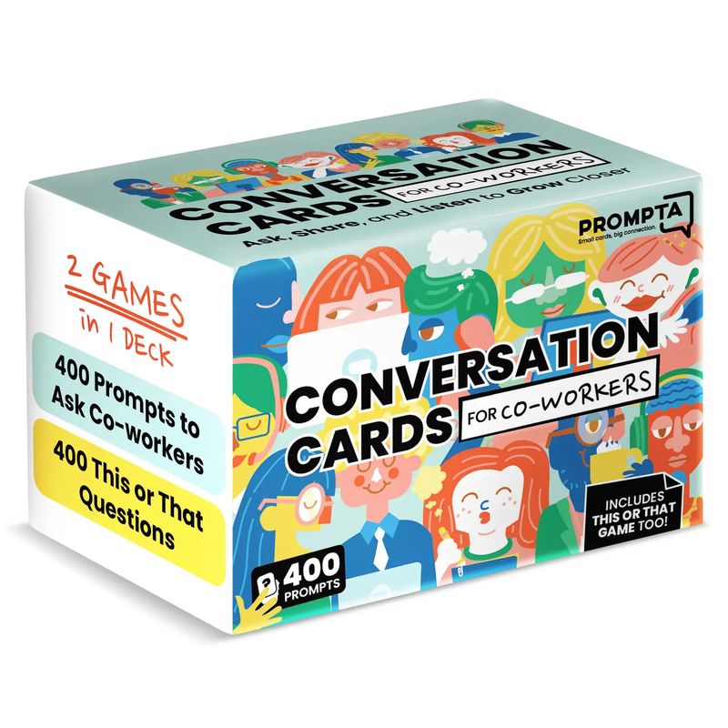 Conversation Cards For Coworkers - 400 Team Questions