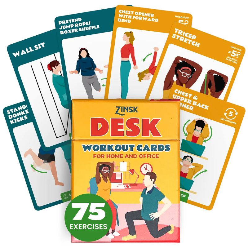 Zinsk Desk and Office Exercise Cards