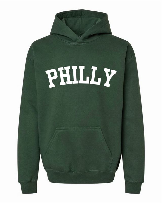 PHILLY Forest Green Hoodie