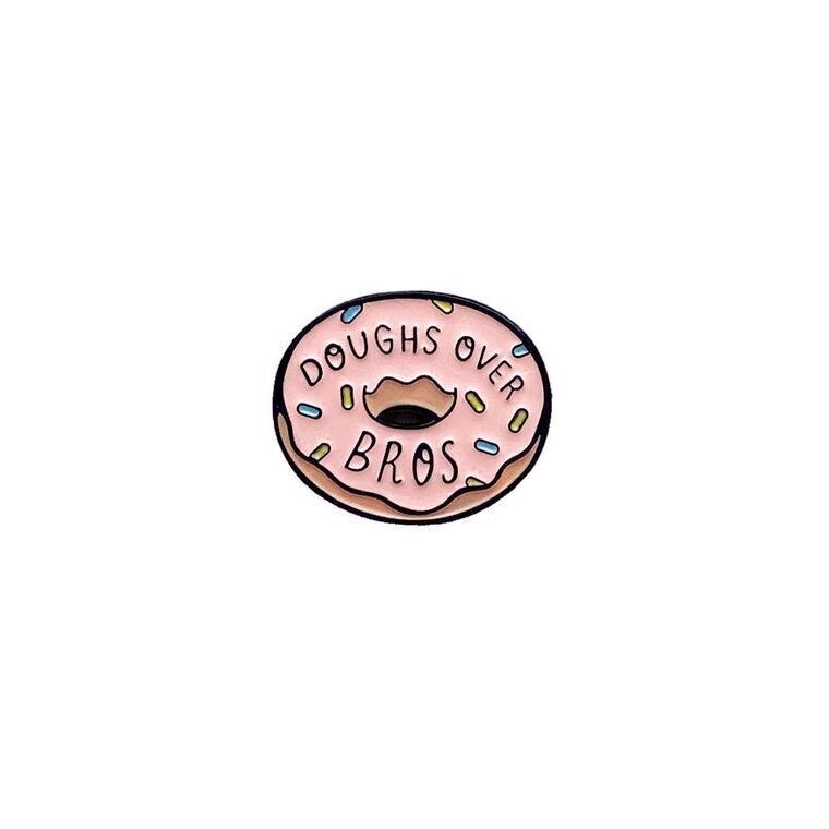 Dough over Bros Enamel Pin