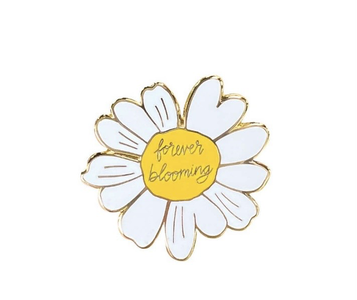 Forever Blooming Enamel Pin