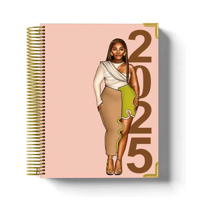 2025 Weekly Paper Penie Planner: Ms Sika