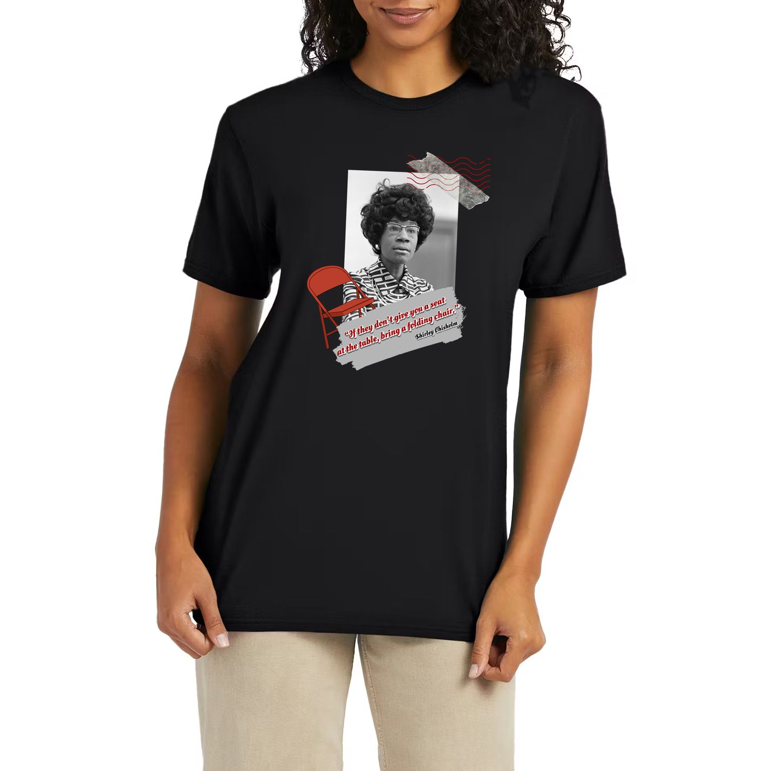 Chisolm seat at the table T-shirt