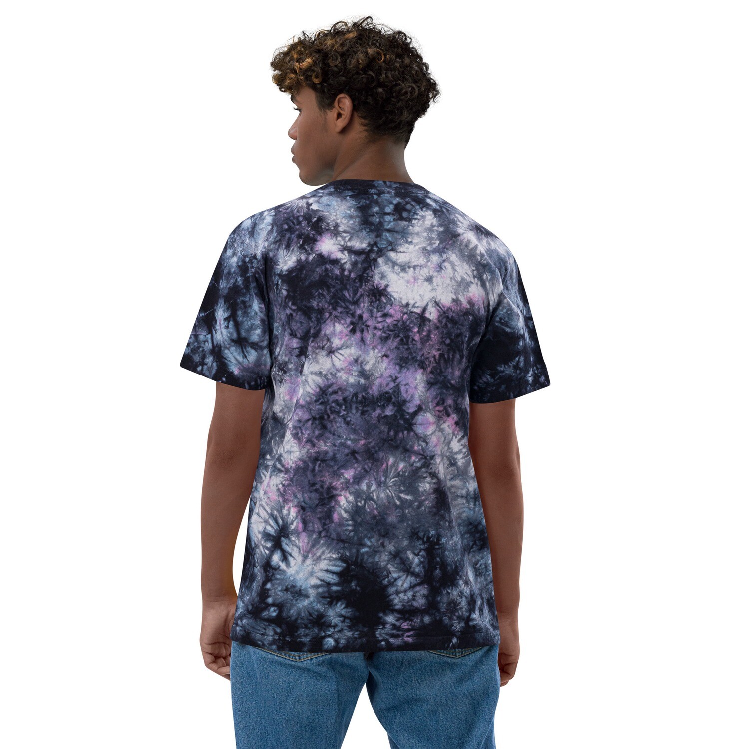 Leo Oversized tie-dye t-shirt