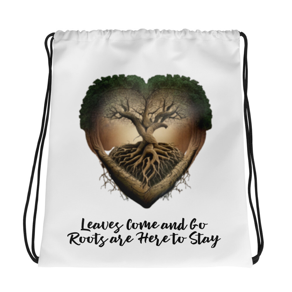 Tree of Life Drawstring bag without border