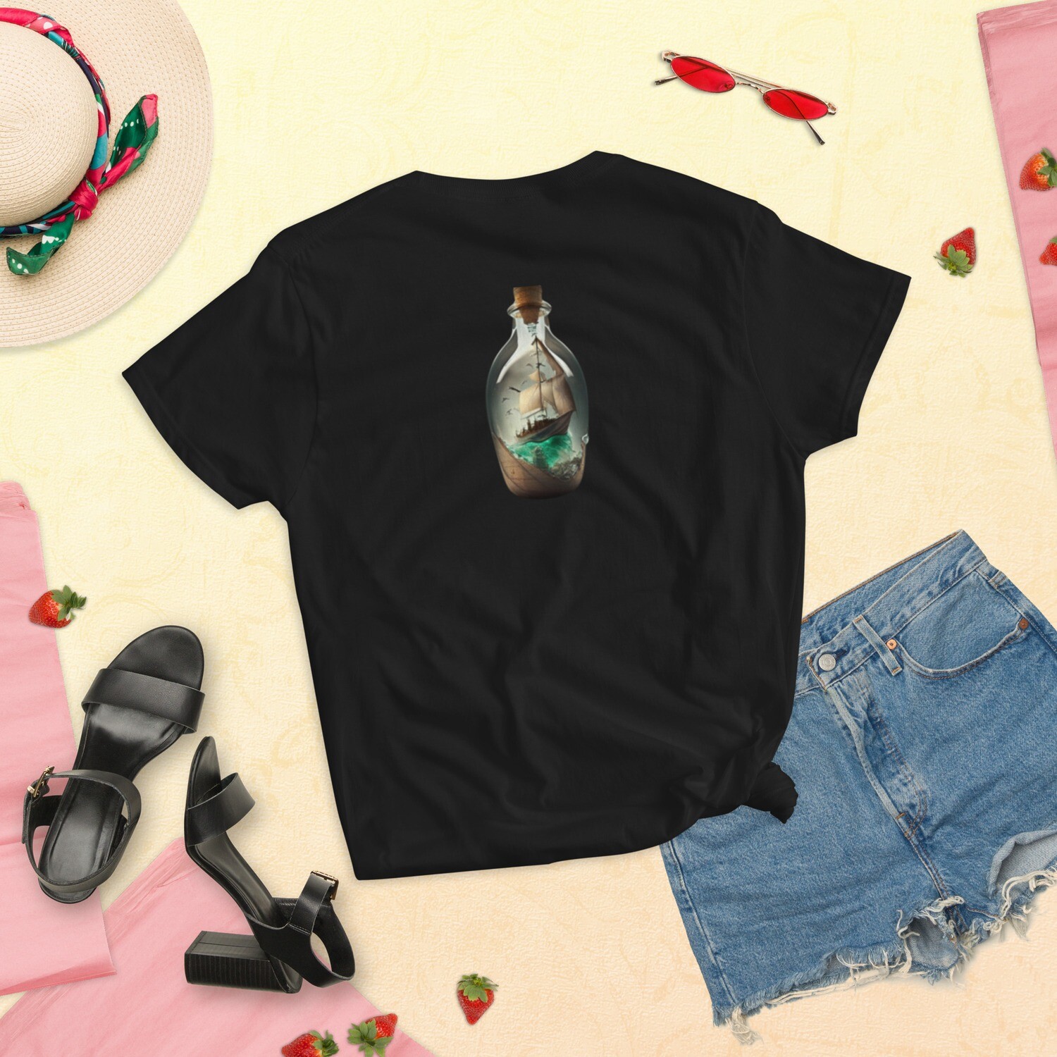 Ship in a Bottle - Women's short sleeve t-shirt