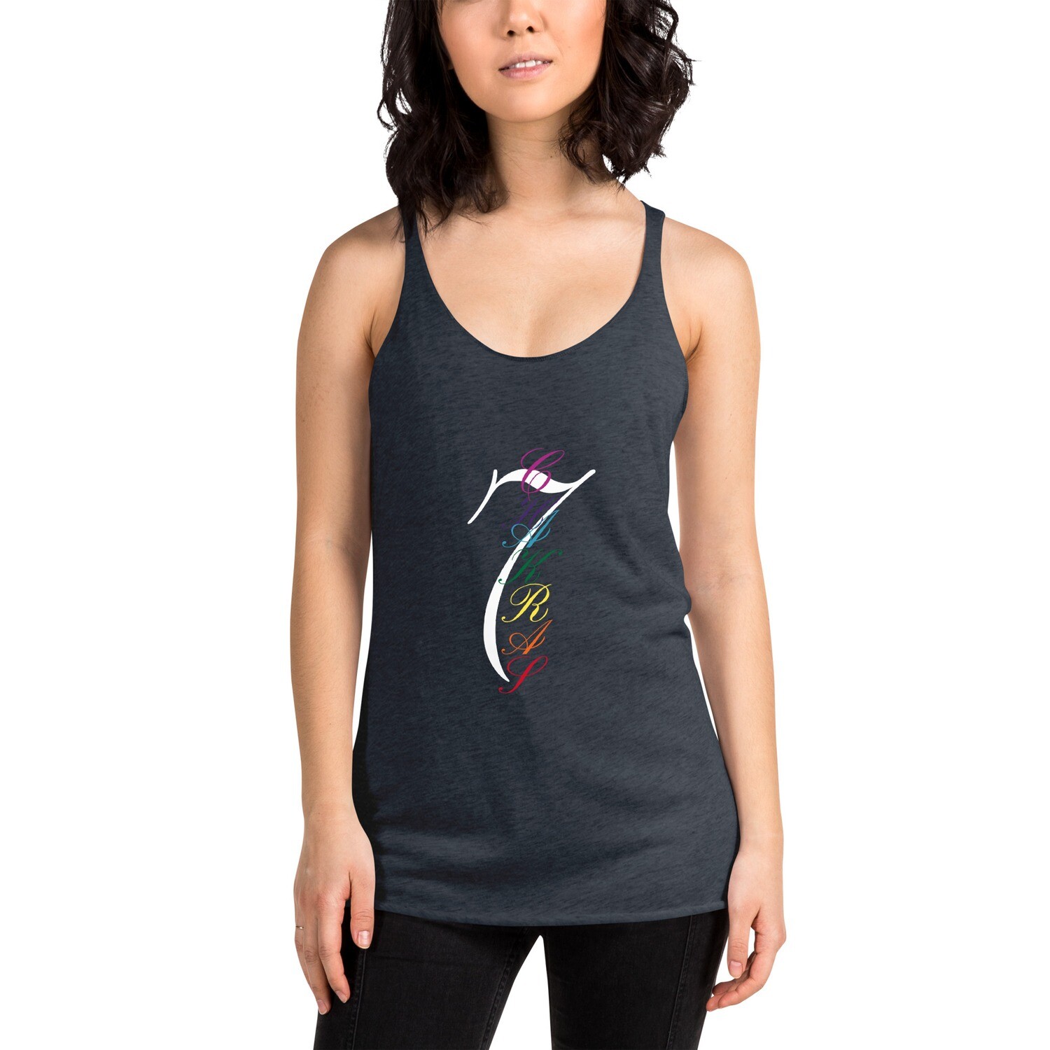 7 Chakras Women&#39;s Racerback Tanks
