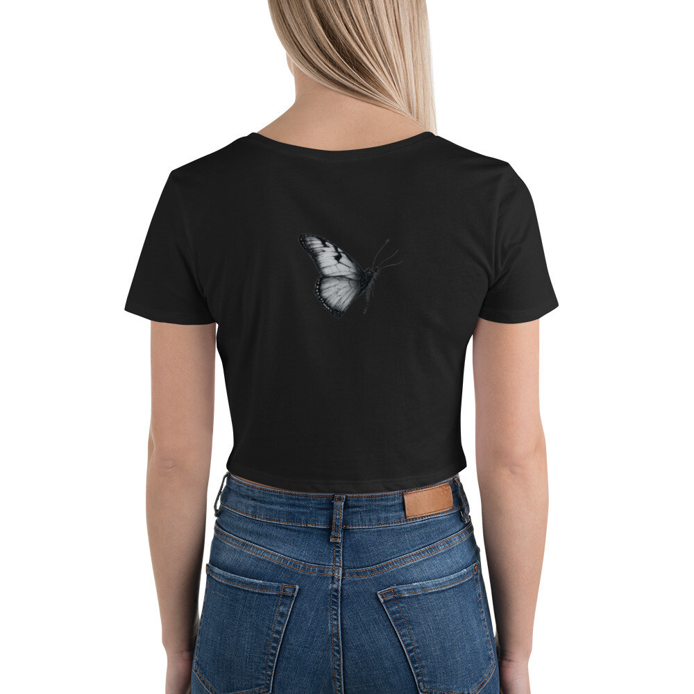 Butterfly Women’s Crop Tee