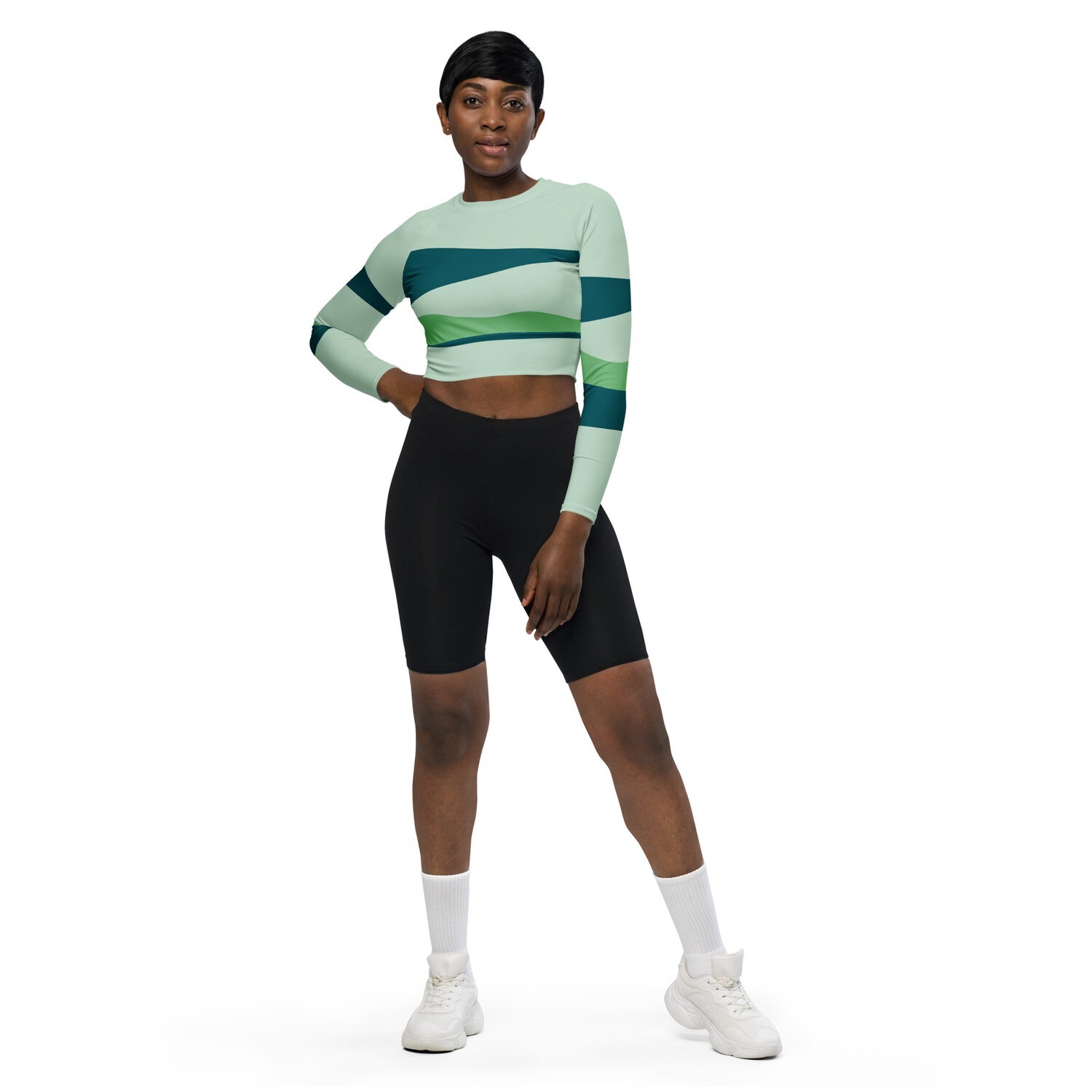 Wavy crop top, Size: 2XS