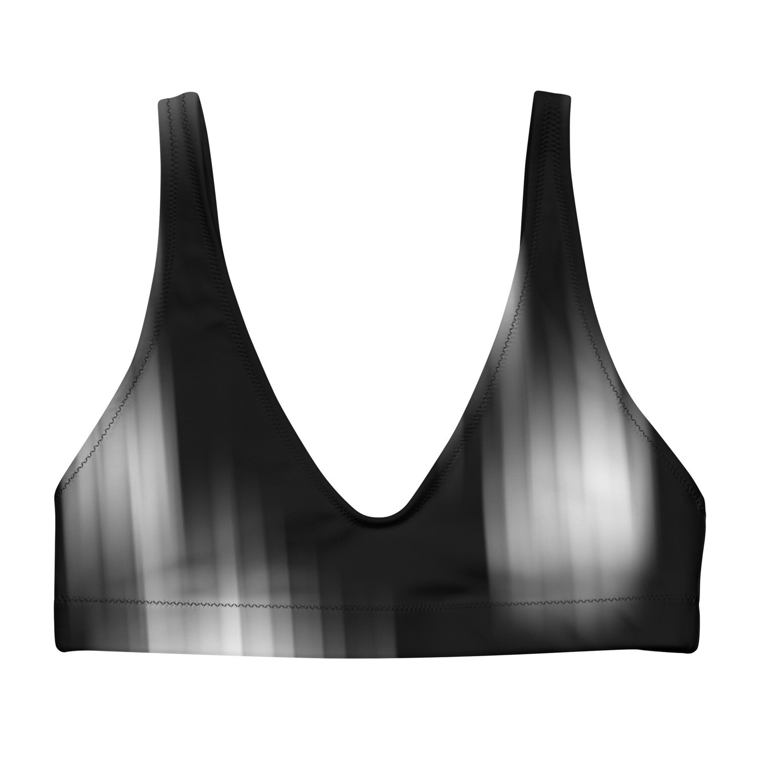 Faded padded bikini top