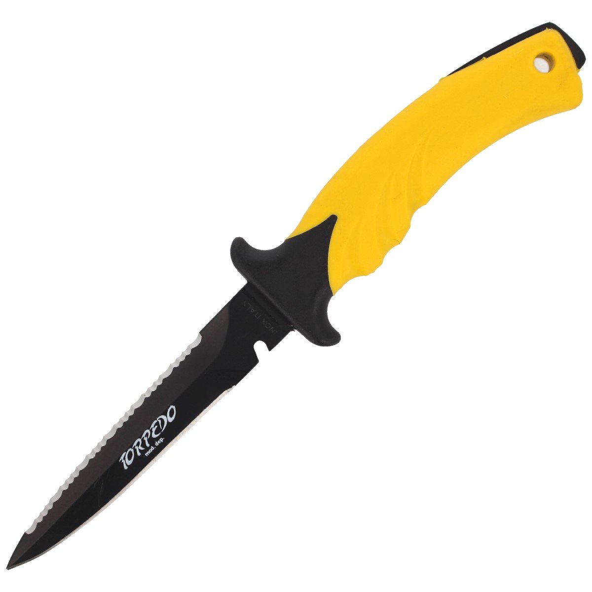 Torpedo 11 knife teflon yellow handle