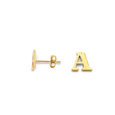 Initial Earrings