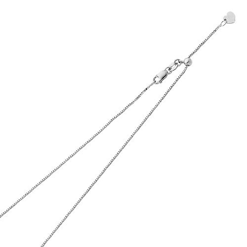 14KW 0.6mm Adjustable Box Chain - 20&quot;