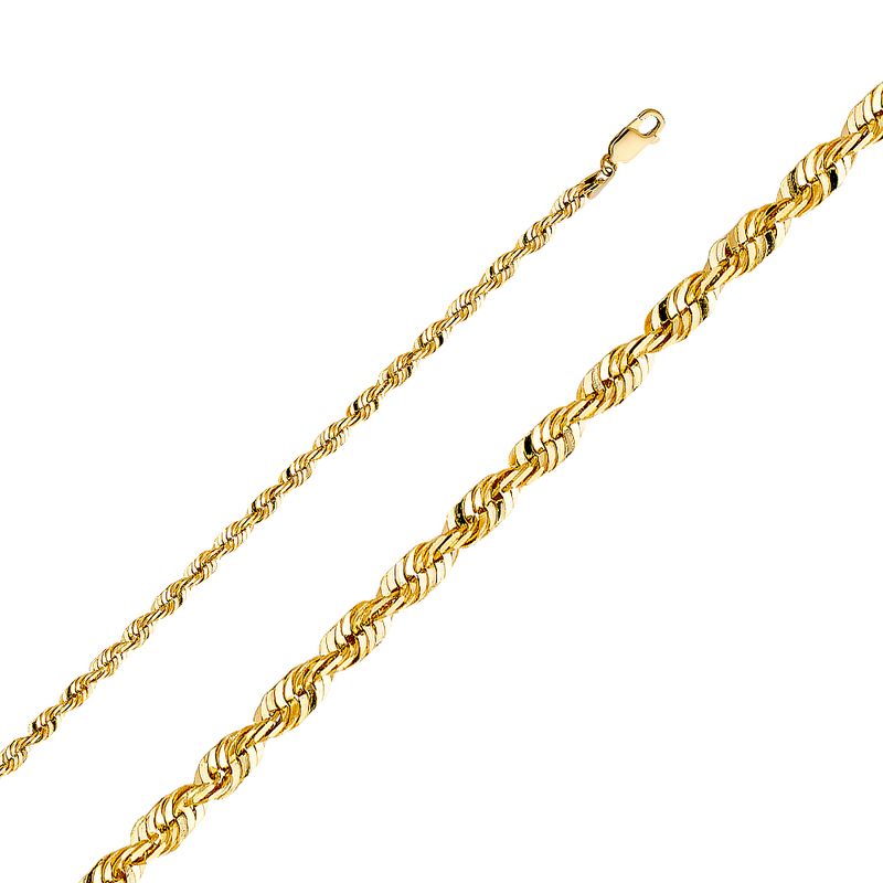 14KY 4mm Rope Chain
