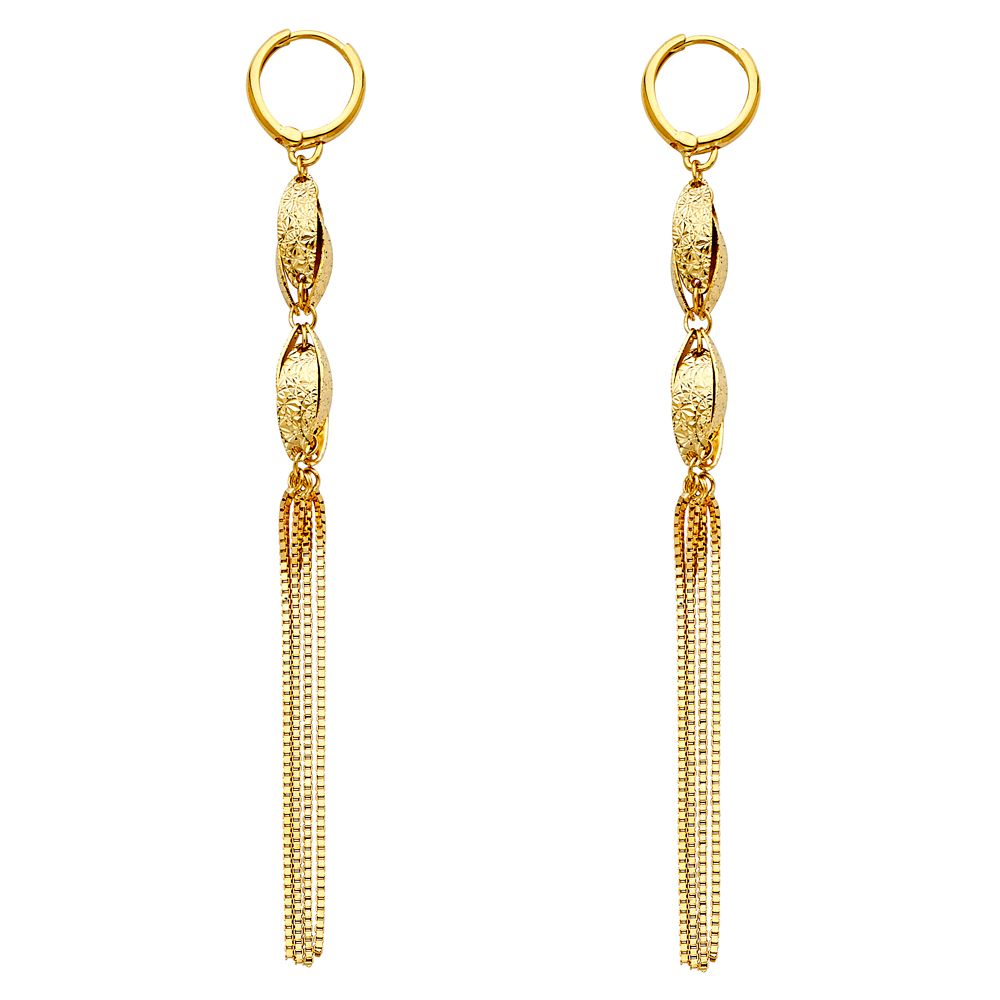 14KY Dangling Earrings (ER330)