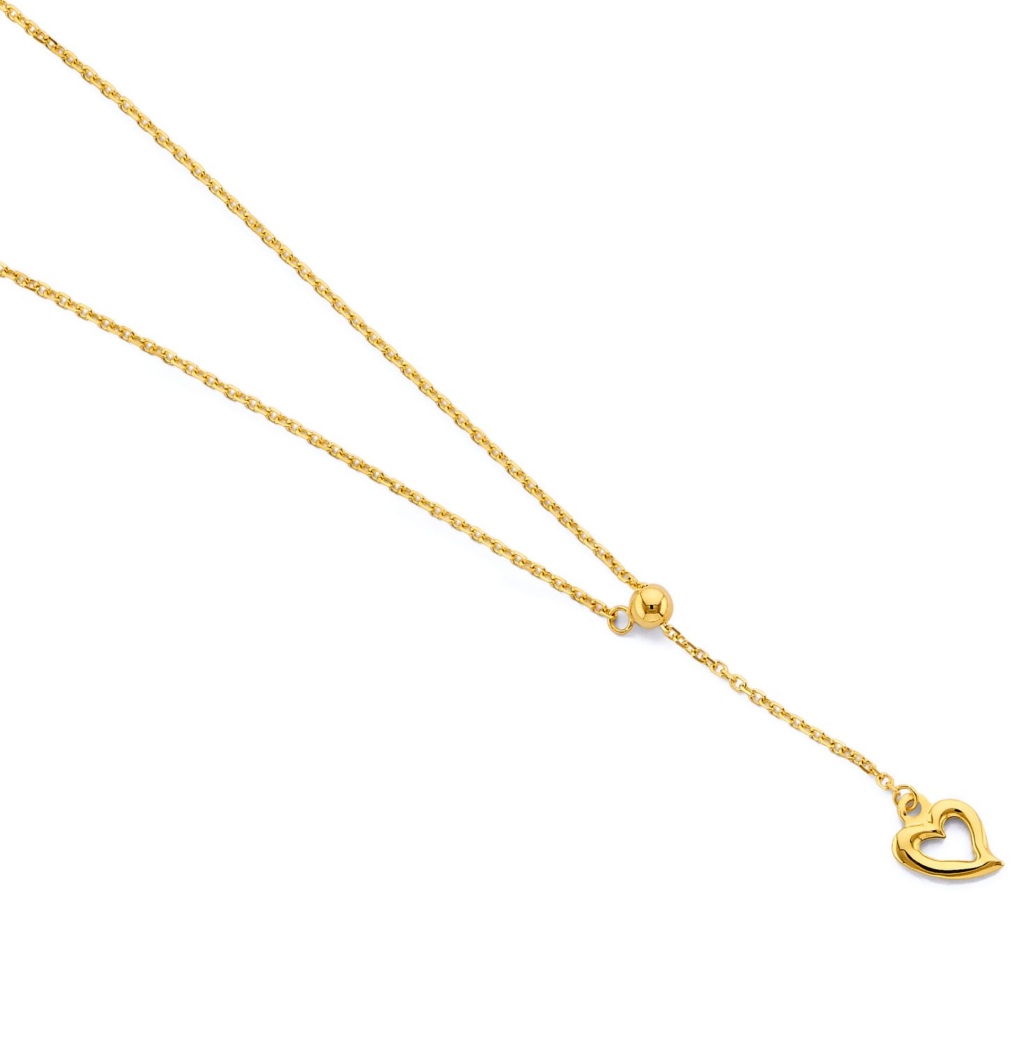 14KY Heart Necklace